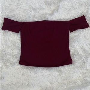 Ambiance Off the Shoulder Crop Top